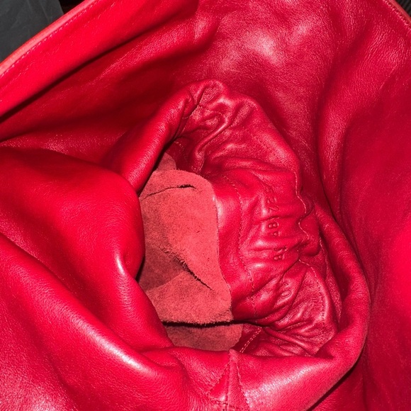 Gucci Lisa Over-the-Knee Thigh High Leather Boots Romantic Cerise Red Size 38 - Picture 14 of 14